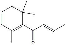 TRANS-4-(2,6,6-TRIMETHYL-CYCLOHEX-1-ENYL)-BUT-2-EN-4-ONE 结构式