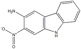 2-NITRO-3-AMINOCARBAZOLE 结构式