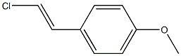 4-METHOXY-BETA-CHLOROSTYRENE 结构式