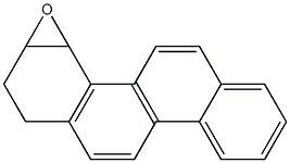 CHRYSENE,3,4-EPOXY-1,2,3,4-TETRAHYDRO- 结构式