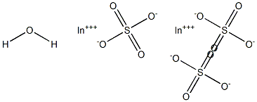 INDIUM(III)SULPHATE,HYDRATE 结构式