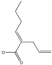 ALLYLHEXENOATE 结构式