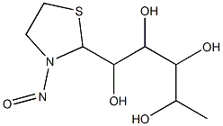 2-(1,2,3,4-TETRAHYDROXYPENTYL)-N-NITROSOTHIAZOLIDINE 结构式