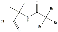 2-METHYL-2-(2,2,2-TRIBROMOACETYLAMINO)PROPANOYLCHLORIDE 结构式