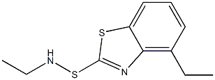N-DIETHYL-2-BENZOTHIAZOLESULPHENAMIDE 结构式