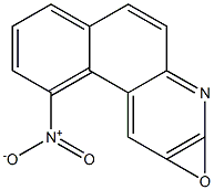 5-NITRO-1-AZAPHENANTHRENEN-OXIDE 结构式