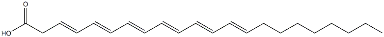 N-3-DOCOSAHEXAENOICACID 结构式