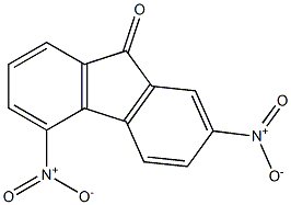 2,5-DINITRO-9-FLUORENONE 结构式