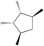 1,trans-2,trans-3,cis-4-tetramethylcyclopentane 结构式