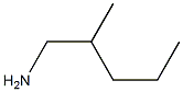 1-amino-2-methylpentane 结构式