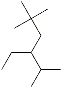 2,2,5-trimethyl-4-ethylhexane 结构式