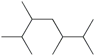 2,3,5,6-tetramethylheptane 结构式