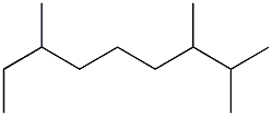 2,3,7-trimethylnonane 结构式