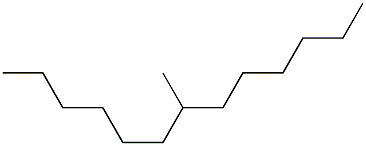 7-methyltridecane 结构式