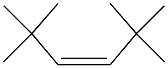 cis-1,2-di-tert-butylethene 结构式