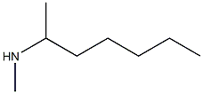 N-methyl-2-heptanamine 结构式