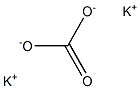 POTASSIUM CARBONATE , 325 MESH 结构式