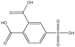 4-SULPHOPHTALIC ACID 结构式
