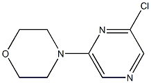 2-CHLORO-6-MORPHOLINOPYRAZINE 结构式