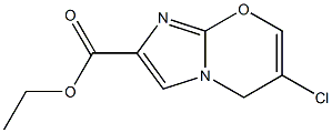 ETHYL 6-CHLOROH-IMIDAZO[1,2-A]PYRIDINE-2-CARBOXYLATE 结构式