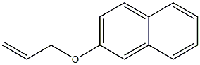 2-(2-丙烯氧)萘 结构式