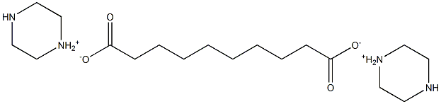 酸式癸二酸哌【口+井】 结构式