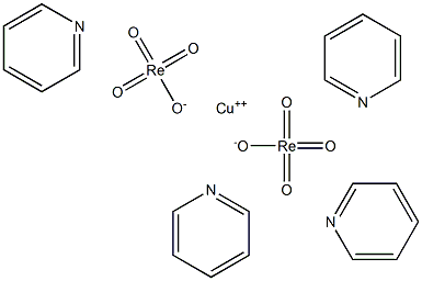 過錸酸四吡啶銅(II) 结构式