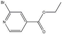 2-溴-4-甲酸乙酯吡啶 结构式