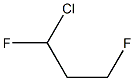 1-Chloro-1,3-difluoropropane 结构式