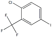 4-CHLORO-3-TRIFLUOROMETHYLIODOBENZENE 结构式