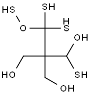 Pentaerythritol Tetrathiol 结构式