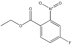 4-FLUORO-2-NITROBENZOIC ACID ETHYL ESTER 结构式