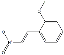 1-(2-METHOXYPHENYL)-2-NITROETHYLENE 结构式