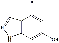 4-BROMO-6-HYDROXYINDAZOLE 结构式