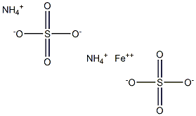 AMMONIUM IRON(II) SULFATE - STANDARD VOLUMETRIC SOLUTION (0.05 M) FOR COD - DETERMINATION 结构式