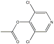 3,5-DICHLORO-4-HYDROXYPYRIDINE ACETIC ACID 结构式