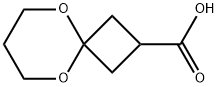 5,9-Dioxa-spiro[3.5]nonane-2-carboxylic acid
 结构式