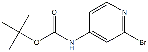 BOC-4-Amino-2-bromopyridine 结构式