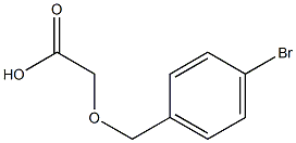 2-[(4-bromobenzyl)oxy]acetic acid 结构式