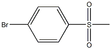 4-bromophenyl methyl sulfone cas:3466-32-8 结构式