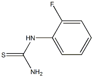 1-(2-fluorophenyl)thiourea 结构式