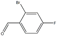 4-fluoro-2-bromobenzaldehyde 结构式