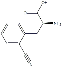 2-CYANOPHENYLALANINE 结构式