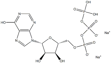 INOSINE TRIPHOSPHATE DISODIUM SALT 结构式