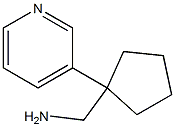 1-(1-PYRIDIN-3-YLCYCLOPENTYL)METHANAMINE 结构式