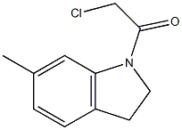 1-(CHLOROACETYL)-6-METHYLINDOLINE 结构式