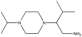 2-(4-ISOPROPYLPIPERAZIN-1-YL)-3-METHYLBUTAN-1-AMINE 结构式