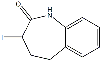 3-IODO-1,3,4,5-TETRAHYDRO-2H-1-BENZAZEPIN-2-ONE 结构式