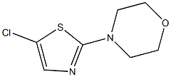 4-(5-CHLORO-1,3-THIAZOL-2-YL)MORPHOLINE 结构式
