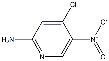 4-CHLORO-5-NITROPYRIDIN-2-AMINE 结构式